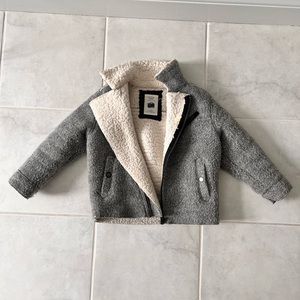 Zara wool jacket size 5 - preloved but good condition